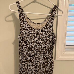Ladies Jaguar/Cheetah Print Tank Top